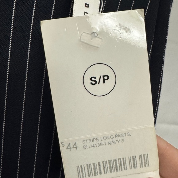 💎 Blue Blush Striped Pants Navy - Picture 5 of 8